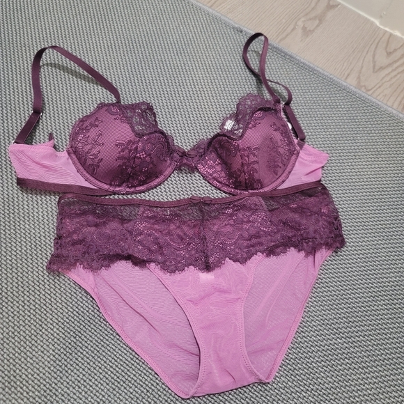 NWT Adore Me Lingerie Lace Matching Set - Picture 1 of 6